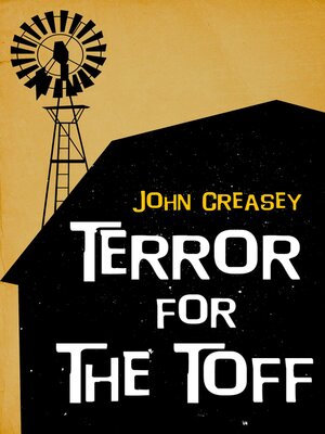 cover image of Terror for the Toff